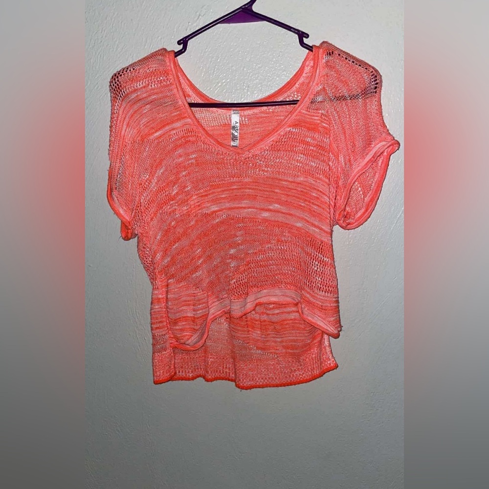 Absolutely Women's Short Sleeve Tee - Neon Orange